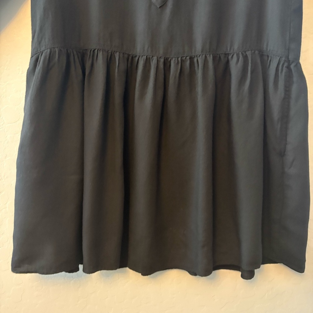 Frank & Eileen Grayson the Changemaker dress in black liquid lyocell size 01 XS - Picture 8 of 16